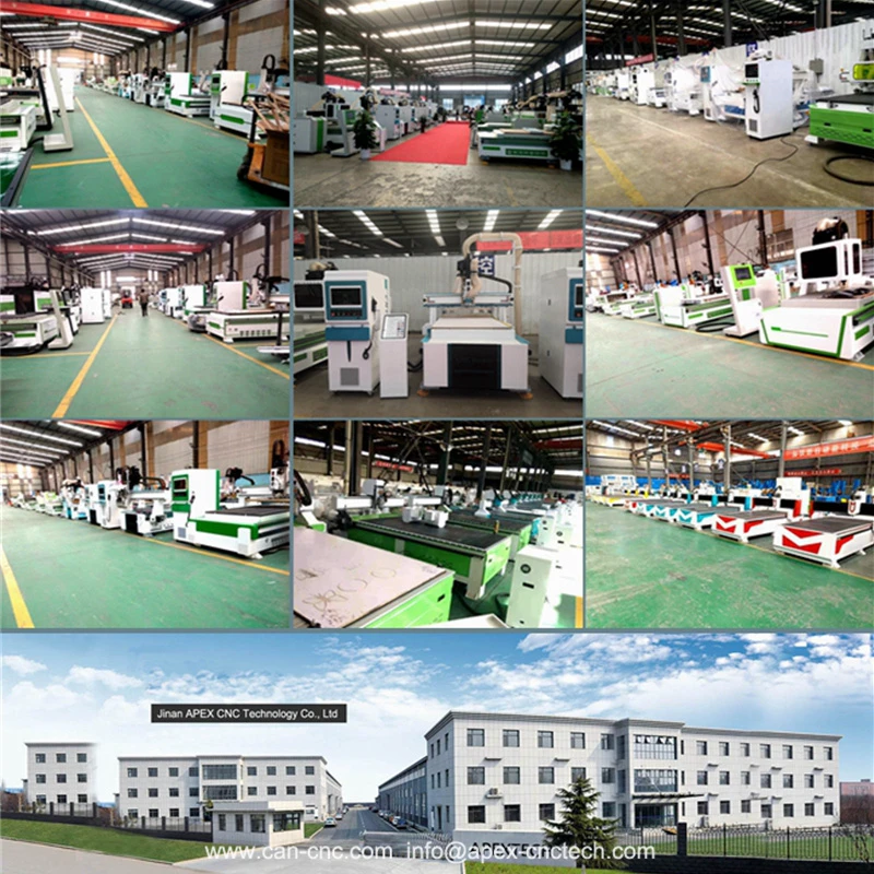 CNC router cutting board for woodworking factory